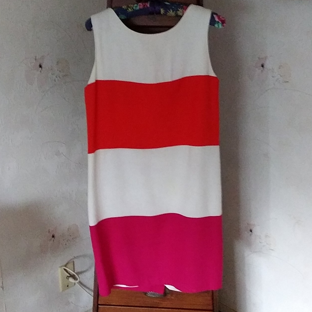 Dennis Goldsmith Linen Dress VINTAGE sz 4 VINTAGE EUC